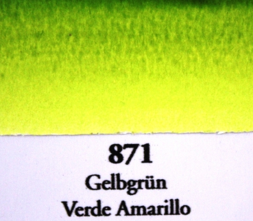 Preview: Schellacktusche  871 GELBGRÜN  30 ml (100 ml=20,90 €)